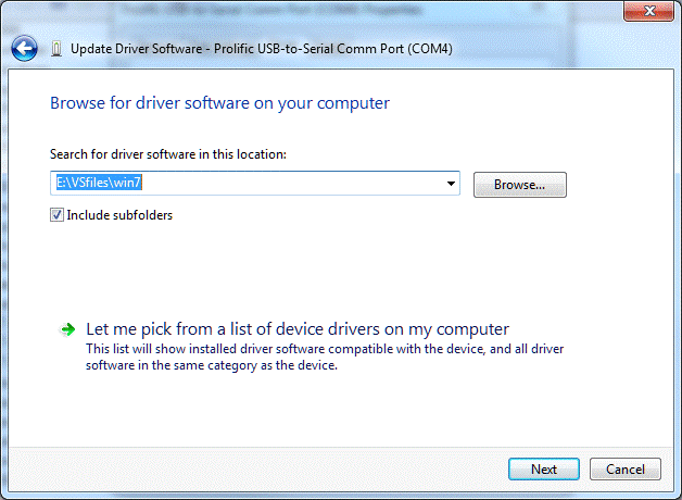 fix prolific usb to serial comm port for win 10