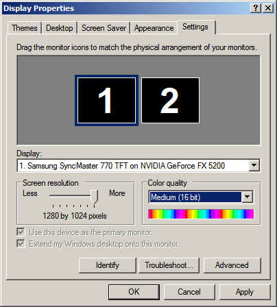 Windows Vista Scrolling Desktop Background