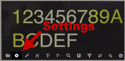 settings icon